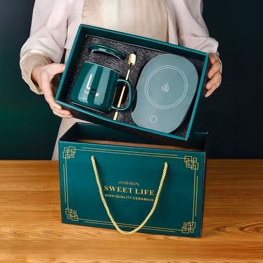 Taza con Calentador Eléctrico 55ºC