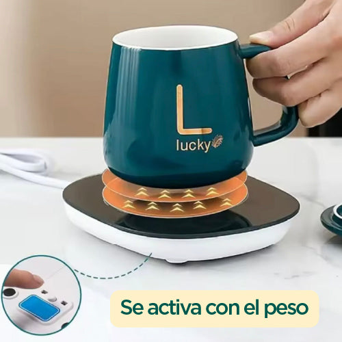 Taza con Calentador Eléctrico 55ºC