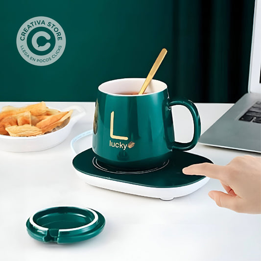 Taza con Calentador Eléctrico 55ºC